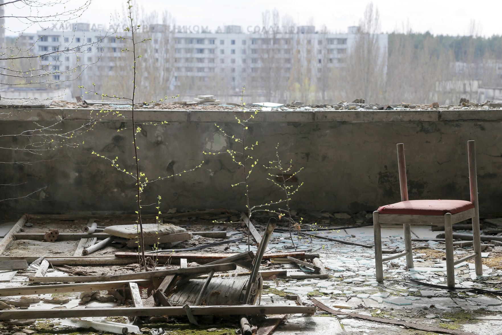 art predicting chernobyl aftermath