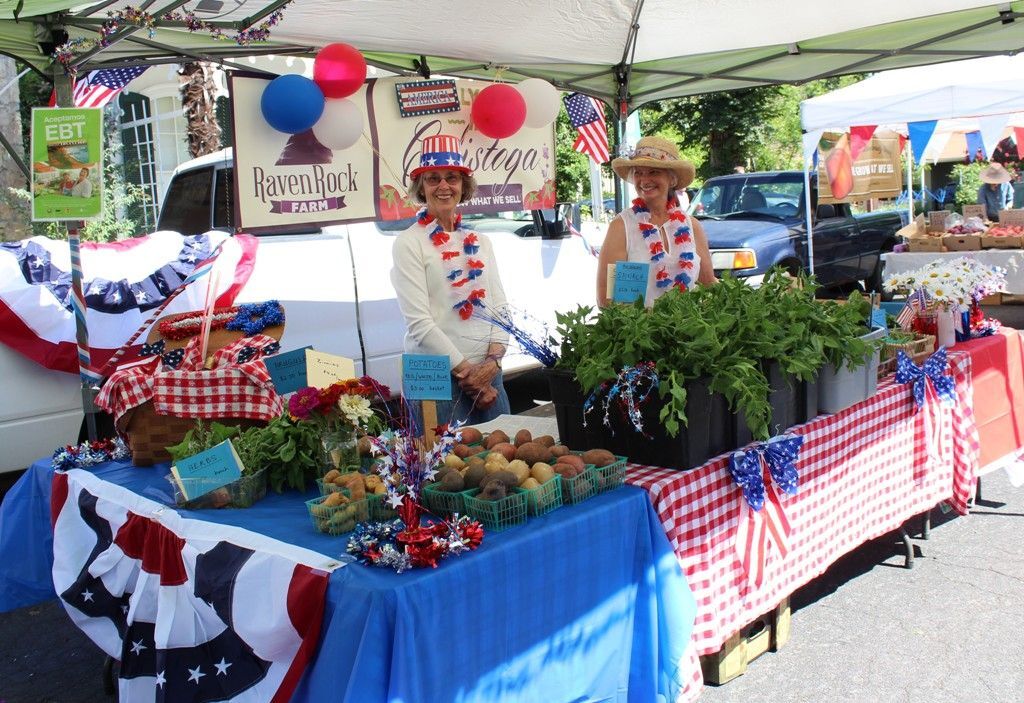 Calistoga Farmers Market Decoration Awards