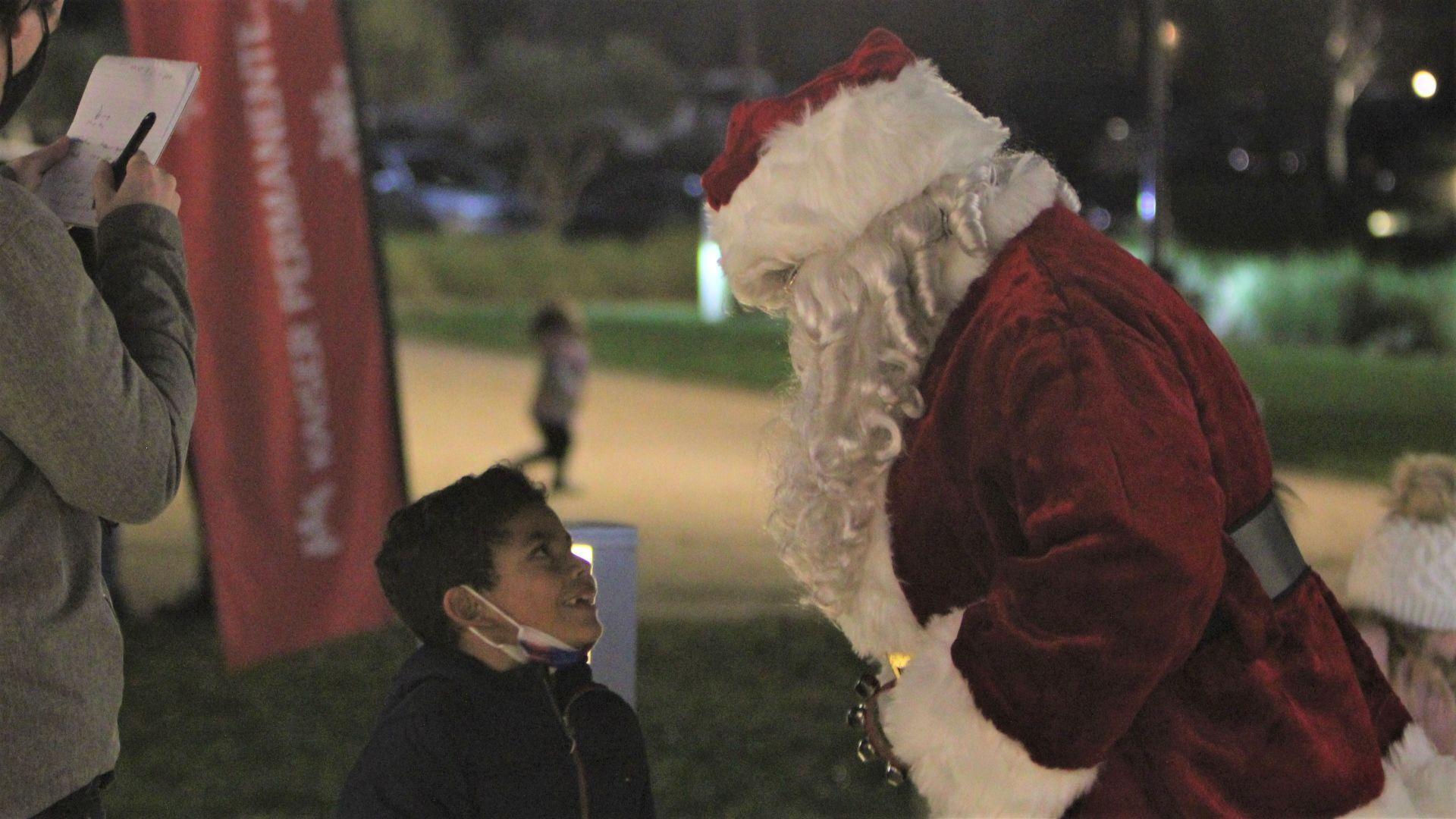 Santa at the Meritage Resort