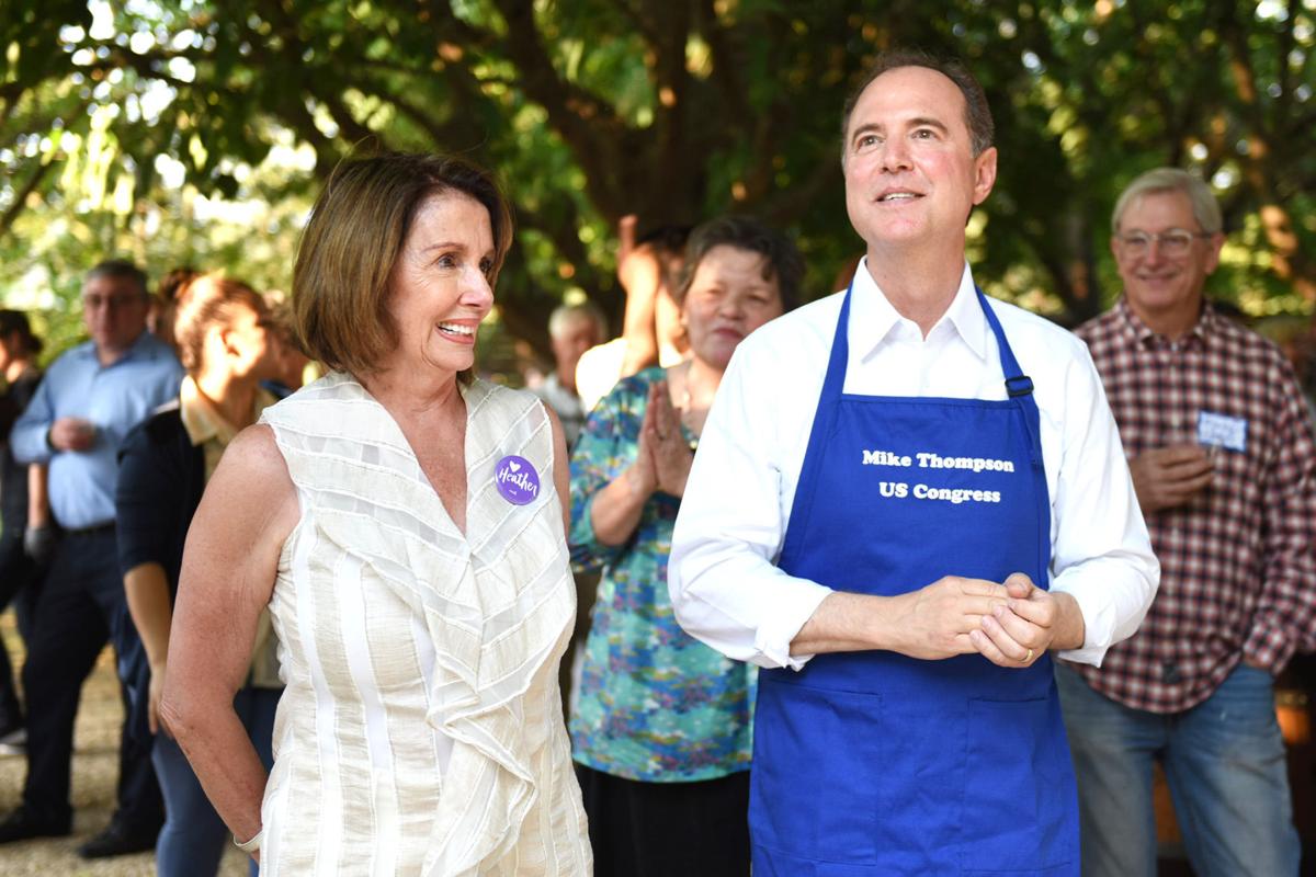 Rep Mike Thompson Rallies Supporters At Napa Valley Pasta Feed Local News Napavalleyregister Com