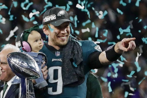 With Tom Brady coming to town, Foles reflects on Super Bowl 52