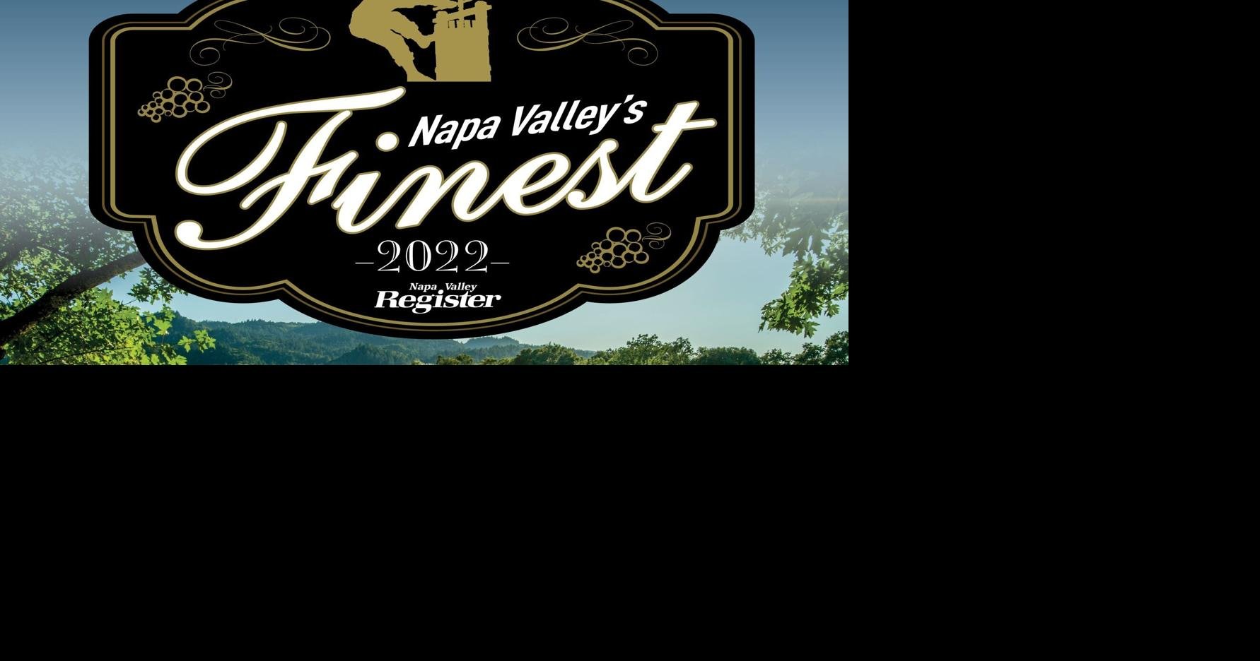 Napa Valley's Finest winners announced!