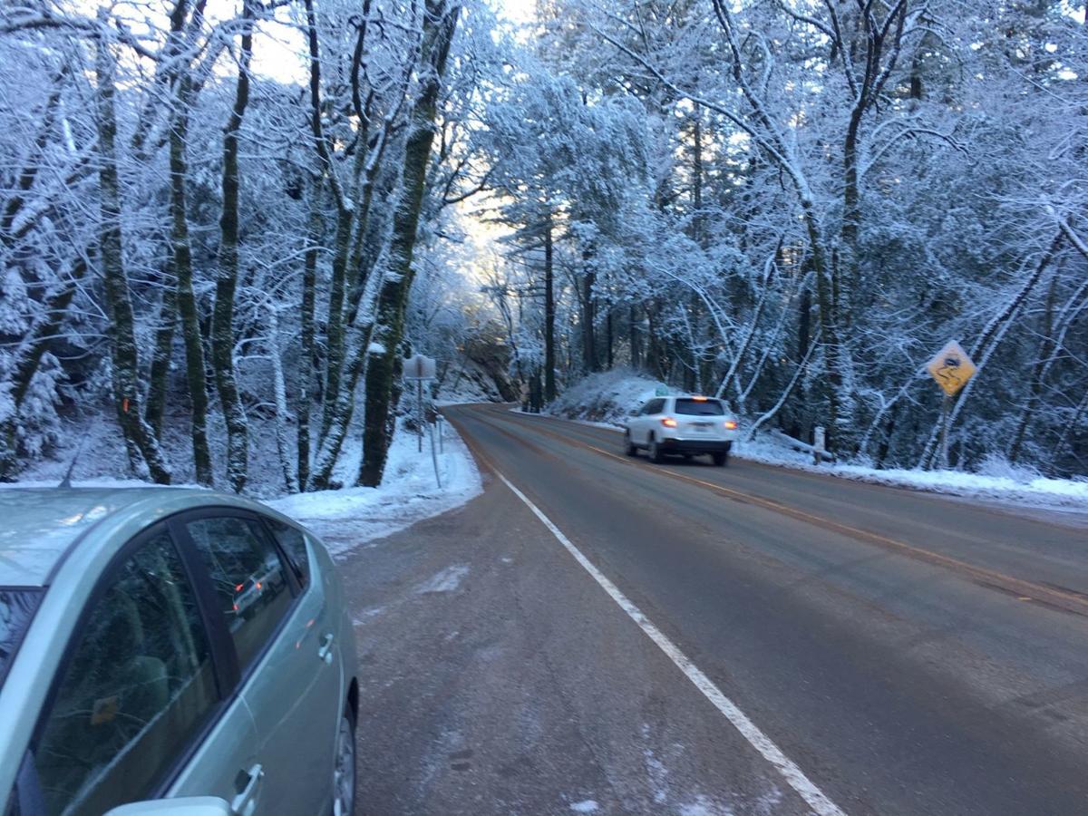 Photos Snow in Napa Valley Local News