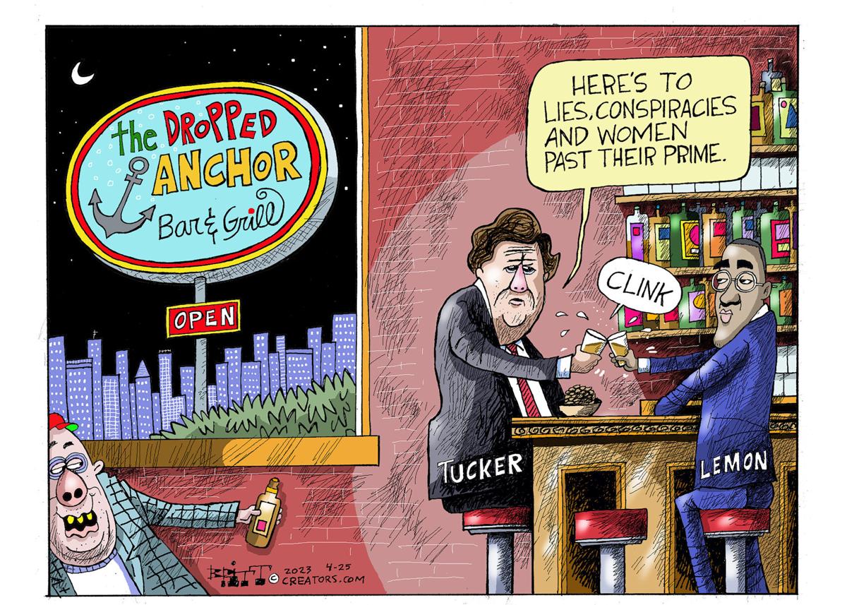 Chris Britt political cartoon