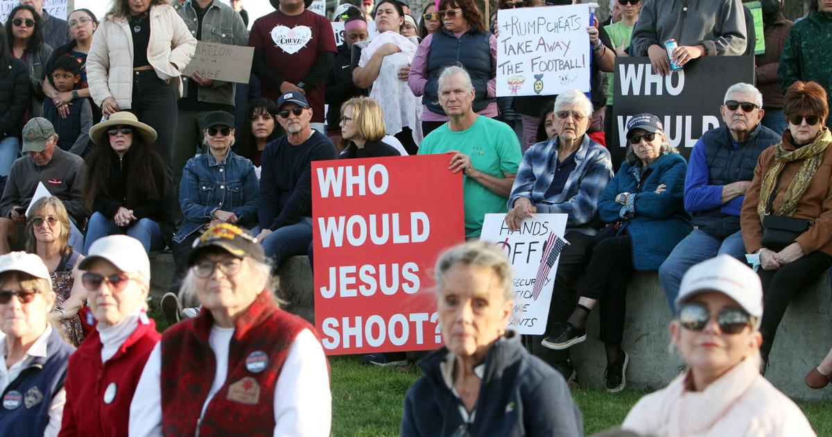 Rep. Thompson, other leaders attack ICE sweeps at Napa rally | News ...