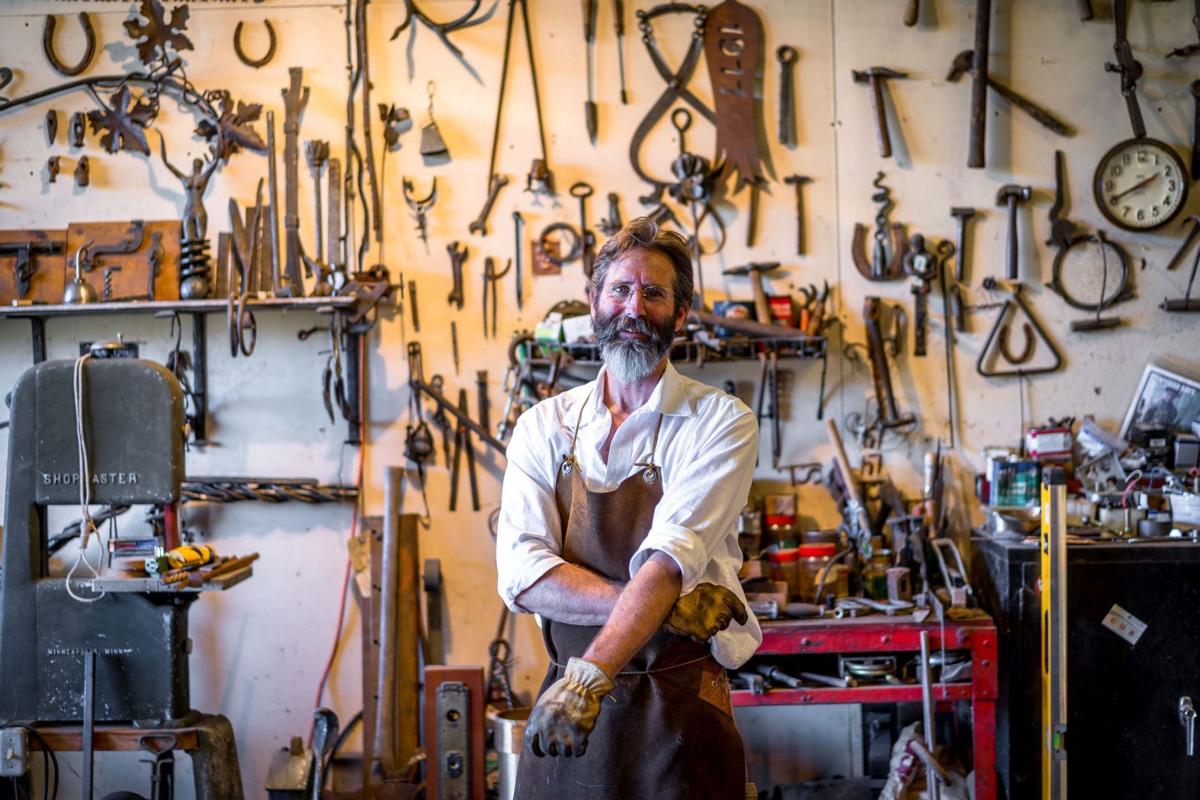 Calistoga's Ken Maxfield carries on the ancient art of the blacksmith | Lifestyles ...