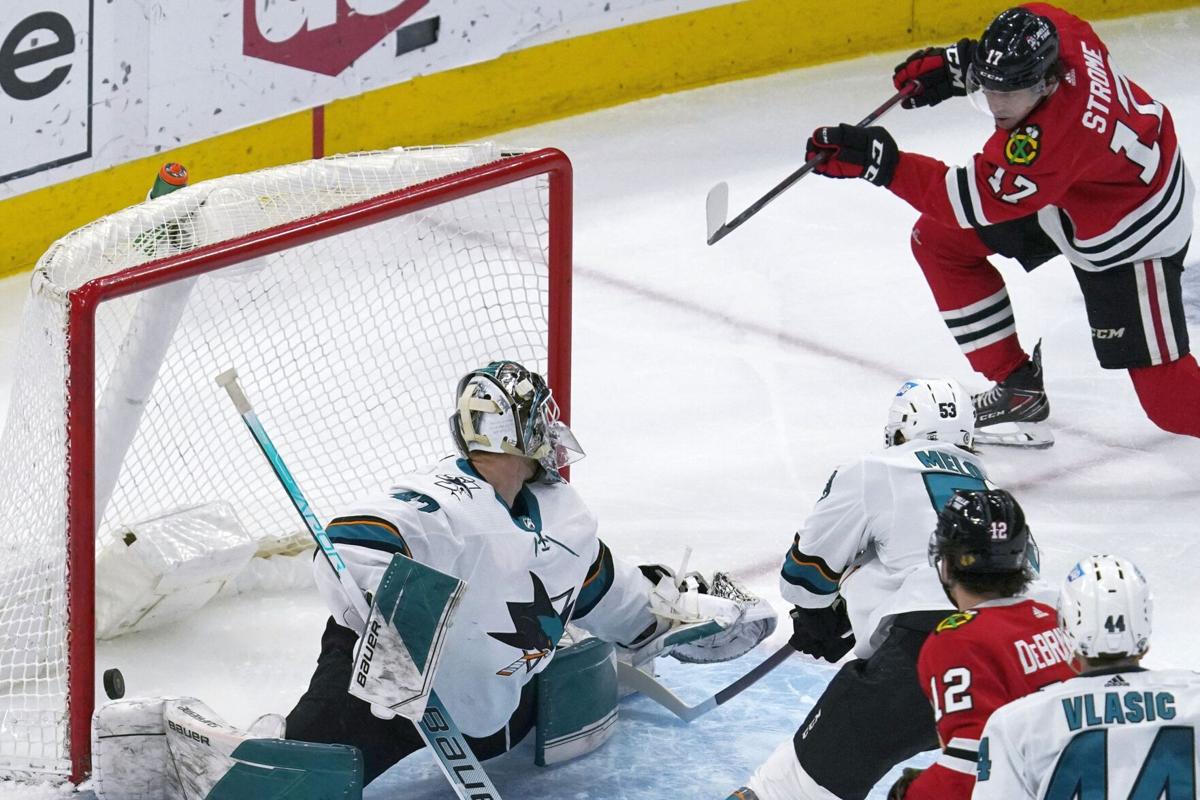 NHL: Blackhawks edge Sharks to end 8-game slide | Sports ...