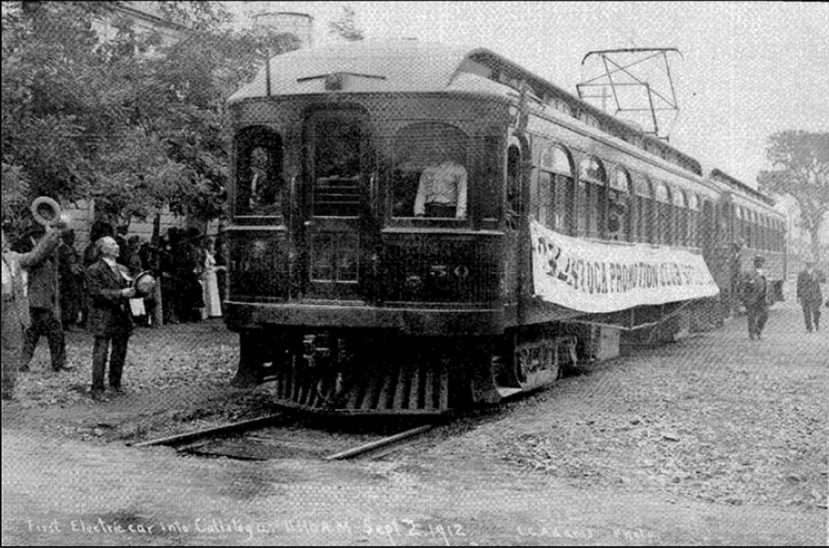 How the interurban rail system changed the Napa Valley Calistoga News