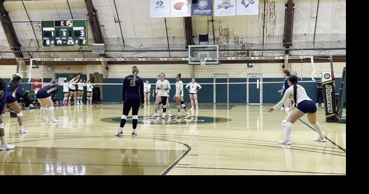 Video The Pacific Union College women's volleyball team listens to the