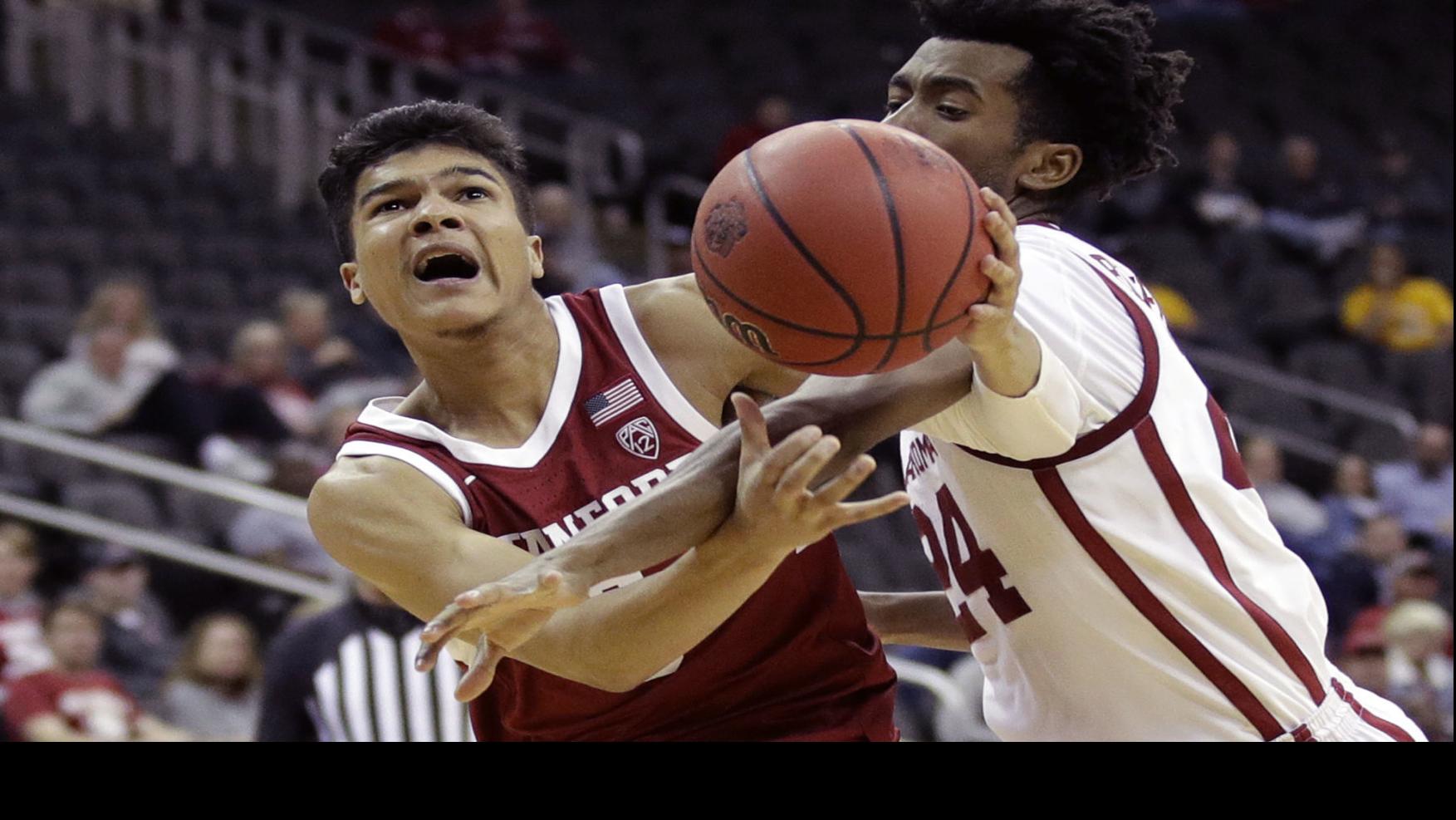 Men S College Basketball Stanford Whips Oklahoma 73 54 In Hall Of