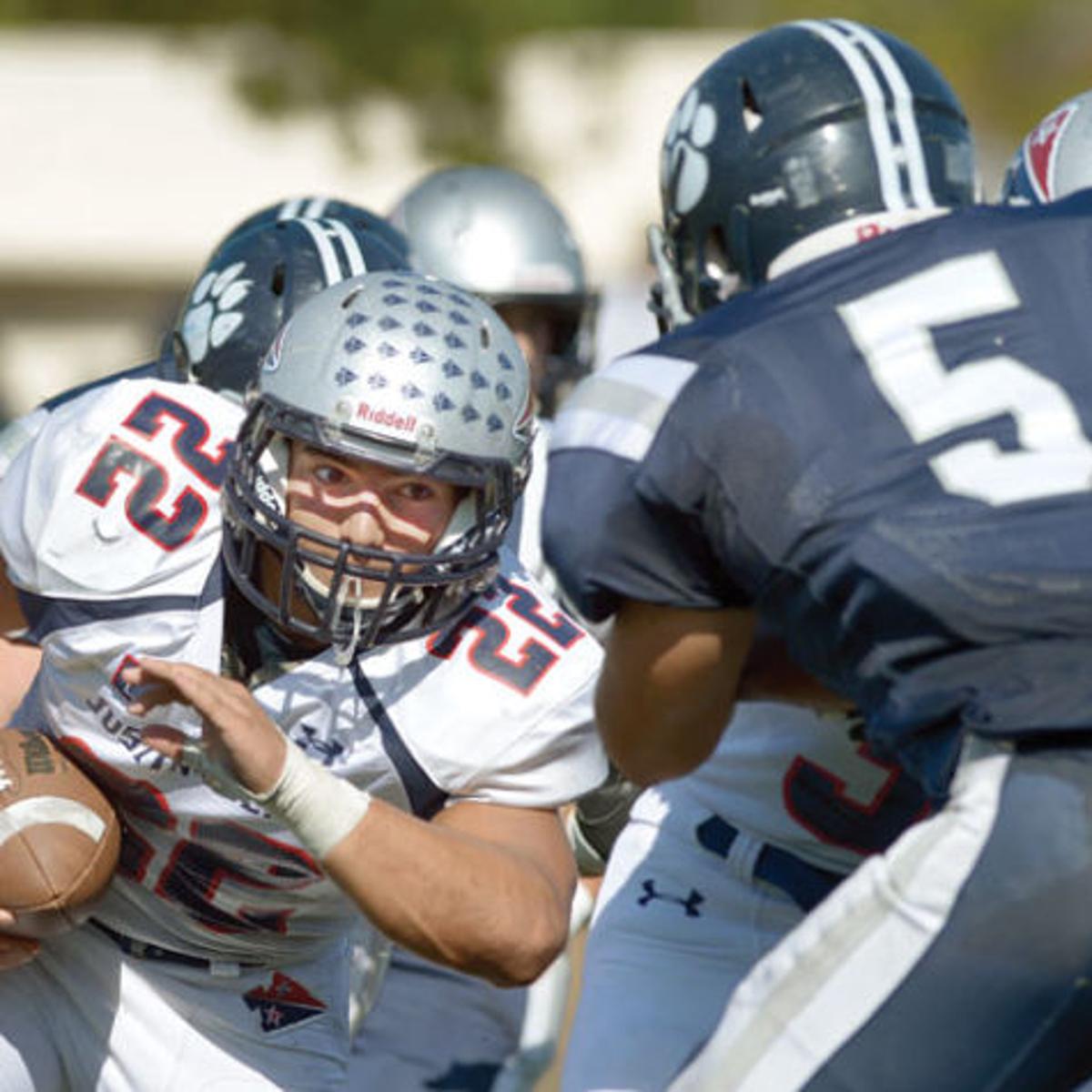 Varsity Football Marin Catholic Blanks Justin Siena High School