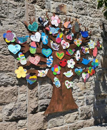 Tree of Life art installation in St. Helena