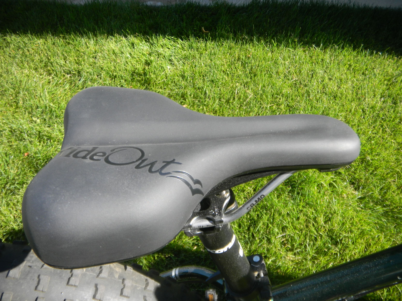 seat on a bicycle