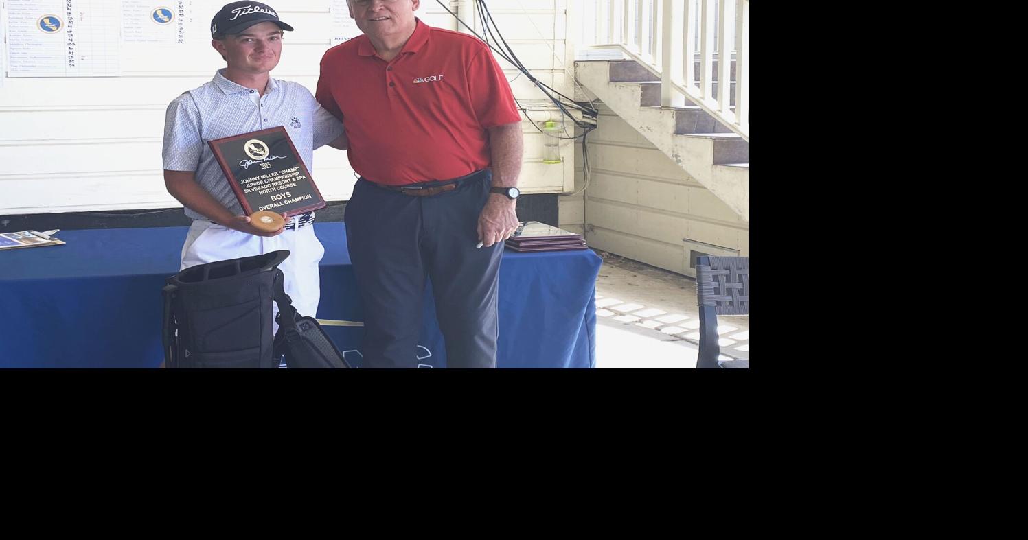 Napa's Sennott leads boys at Johnny Miller 'Champ" Junior Championship