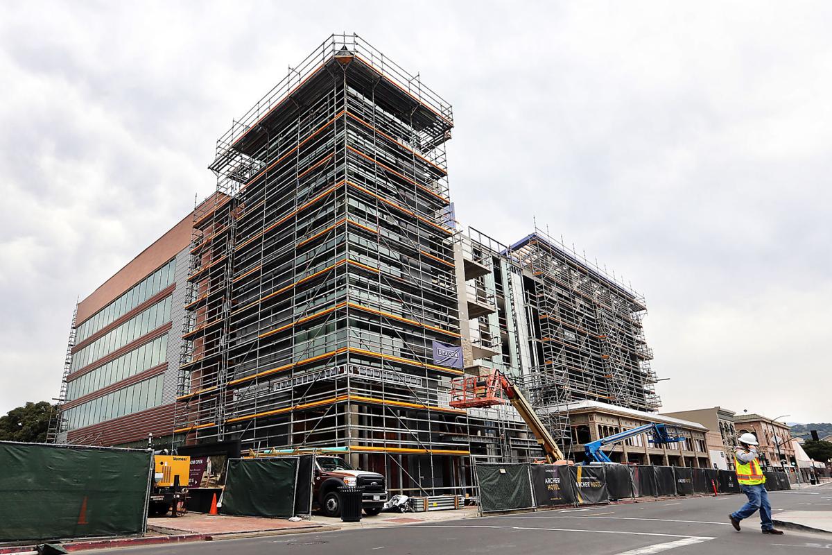Napa Asks How Many Hotel Rooms Are Enough Local News Archer Hotel Construction