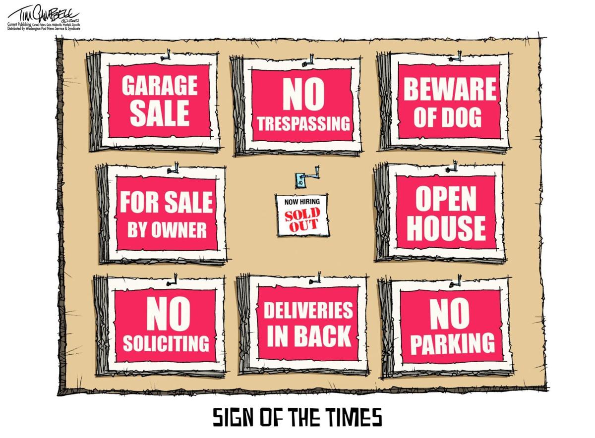 Tim Campbell editorial cartoon