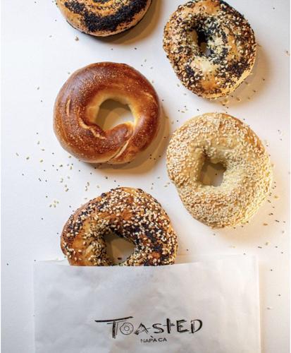 Bagels from Toasted of Napa