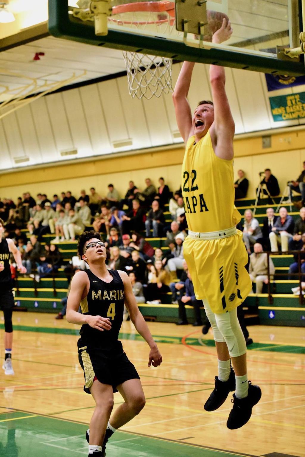 Napa Valley College Men S Basketball Team Prevails Over Upset