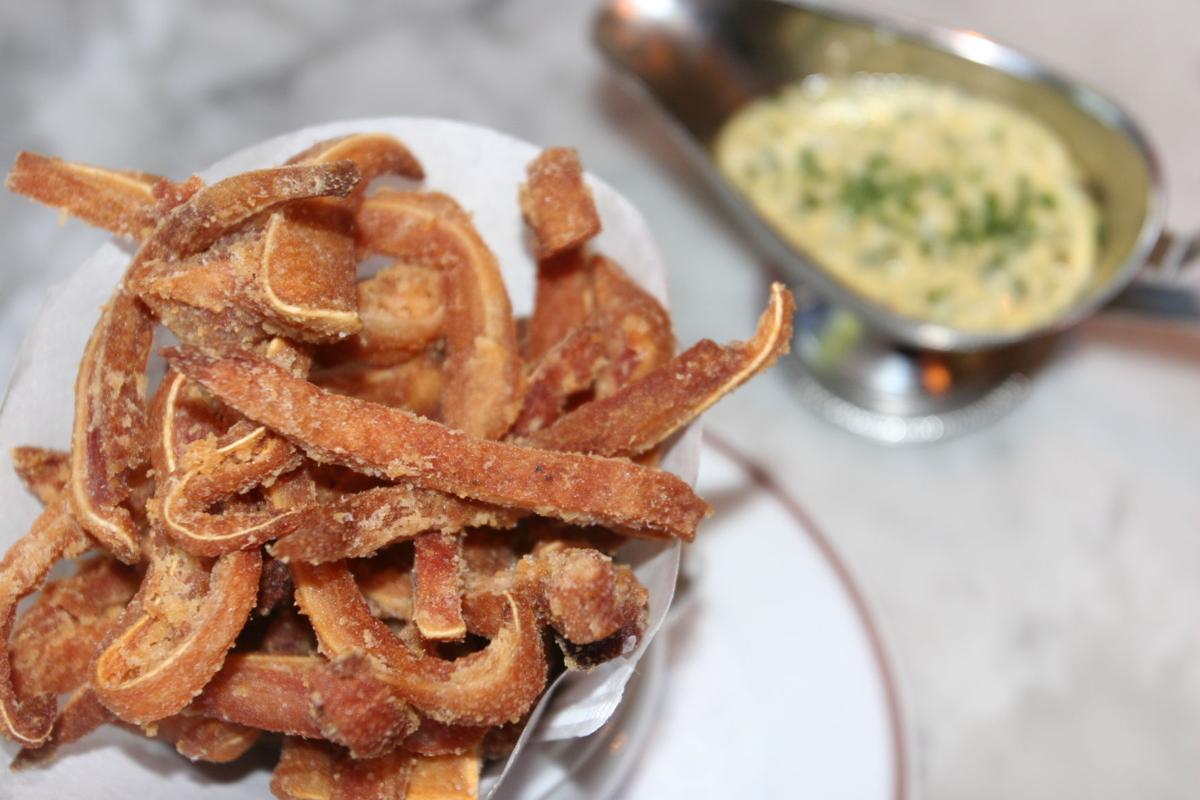Pigs ears, apples and mushrooms Bouchon adds seasonal inspiration to