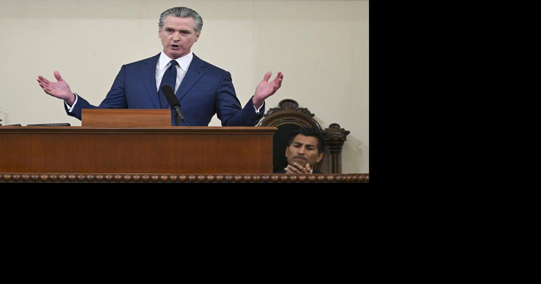Newsom forecasts rosier California budget, banks on AI boom