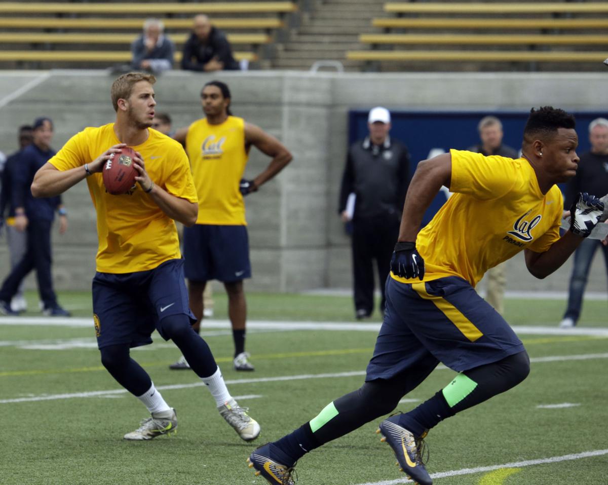 Goff Shows Skills To Nfl Teams At Cal S Pro Day The Weekly