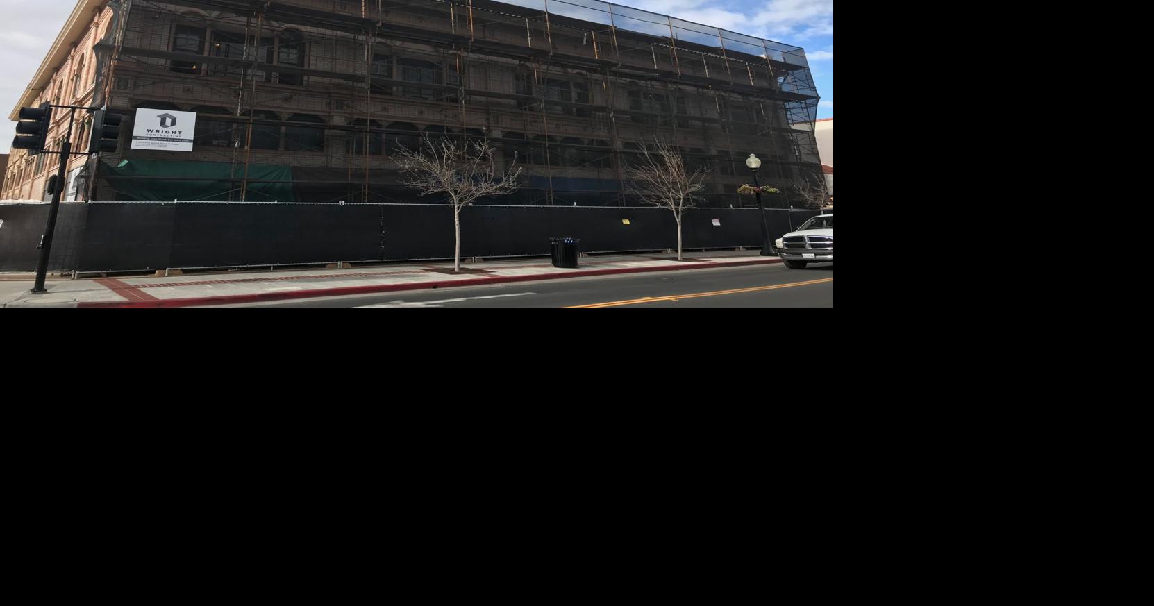 Photos: Gordon building renovations continue in downtown Napa | News ...
