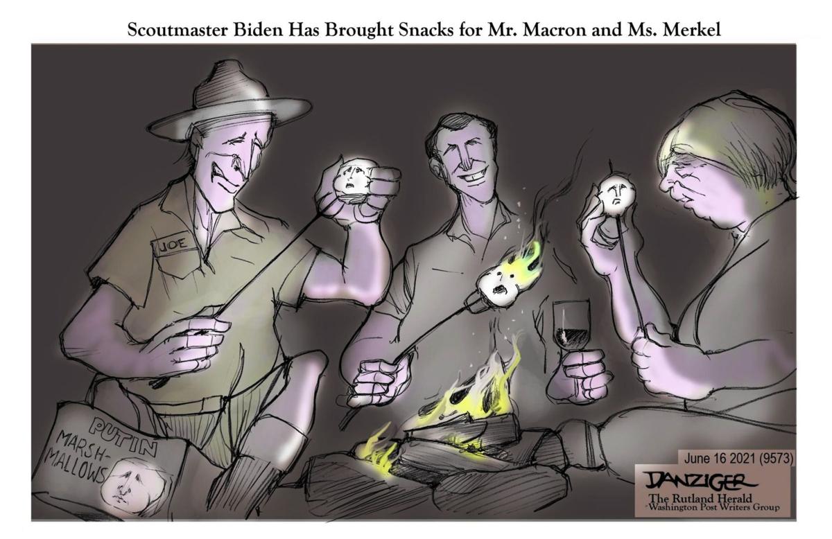 Jeff Danziger editorial cartoon
