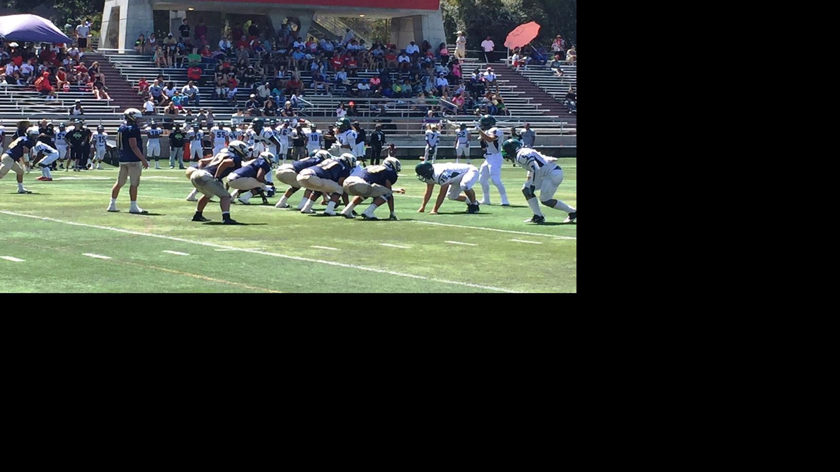 Napa High Moves Ball Well At Stockton Football Scrimmage High
