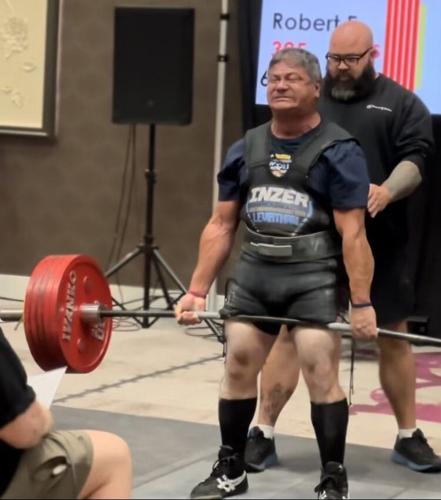 Powerlifting grandma is setting records and beating women half her