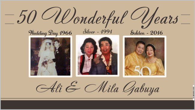 gabuyas celebrate 50 years of marriage anniversaries