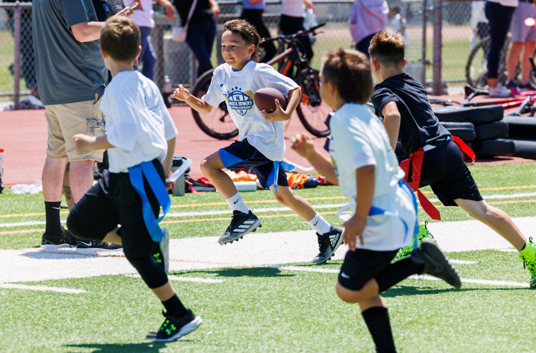 Brock Bowers Football and Cheer Camp 27