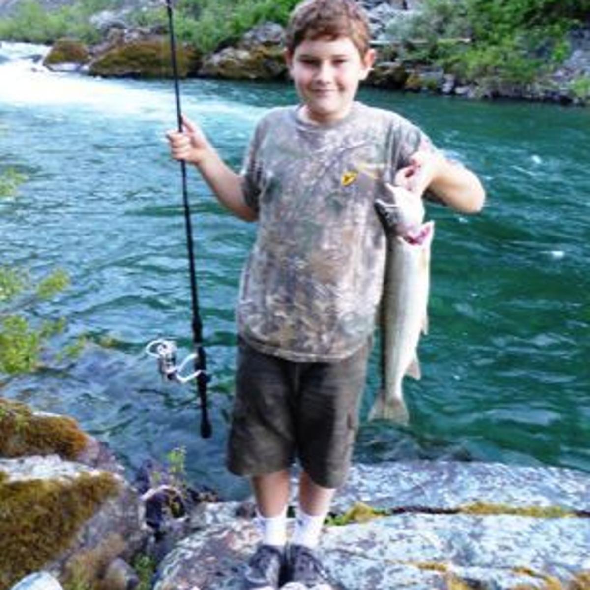 Napa Valley Fishing Report Young Anglers Catch Trout And Kokanee