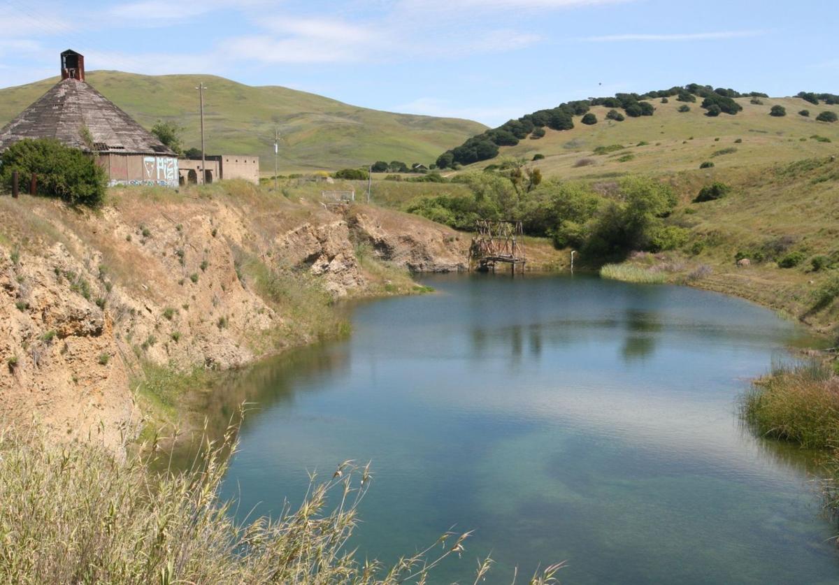 Quarry Lake at cement factory ruins