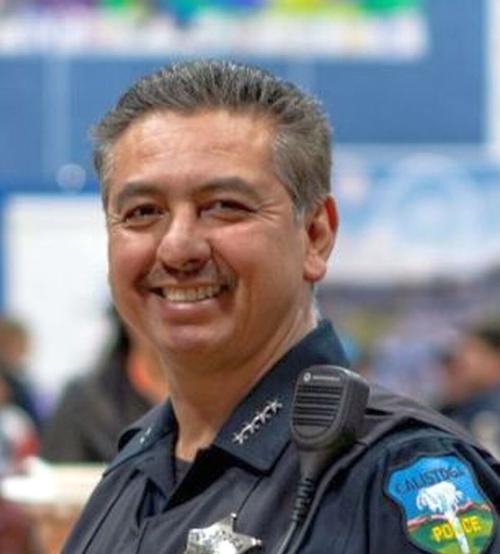 Calistoga Police Chief Mitch Celaya