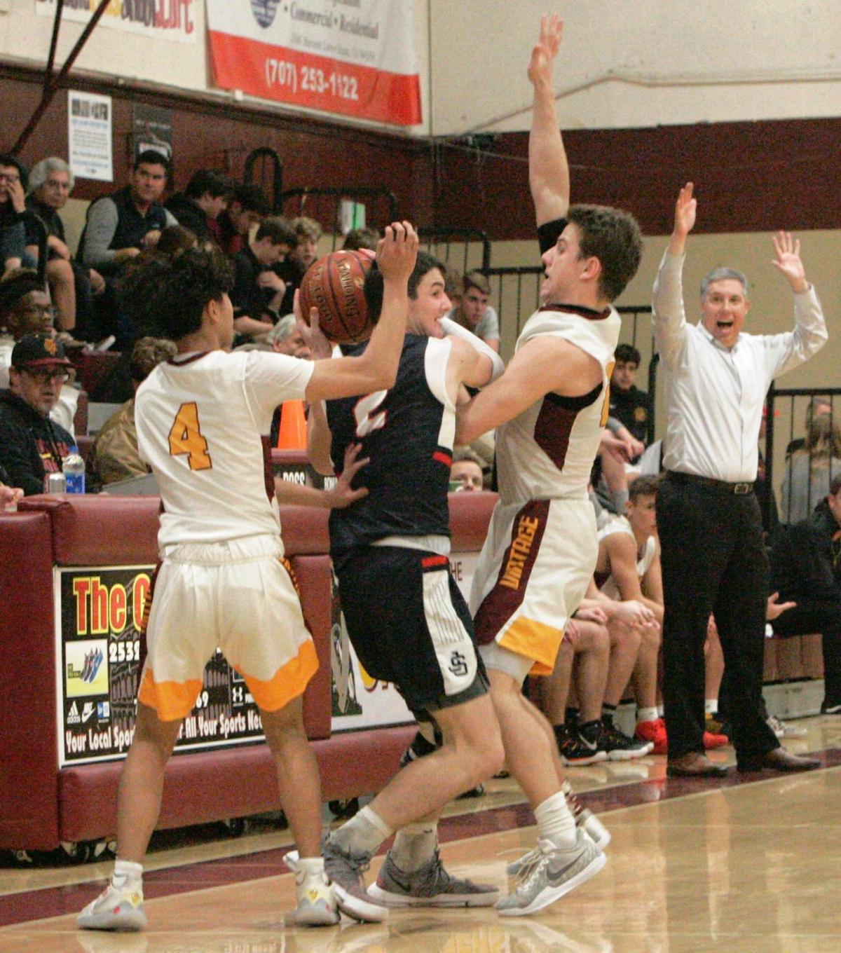 Napa Valley Prep Boys Basketball Vintage Rallies Past Justin