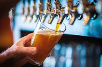 Beer on tap