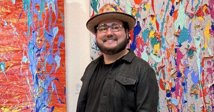 Chas Pulido brings abstract art to Steve Rogers Gallery in Yountville