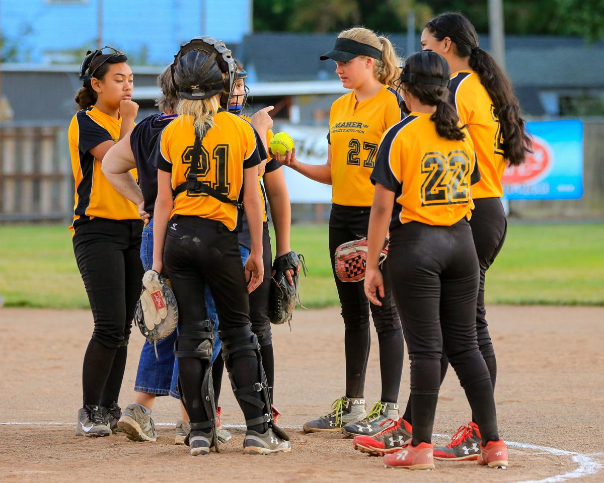 Youth Softball Playoffs R.E. Maher Construction clips