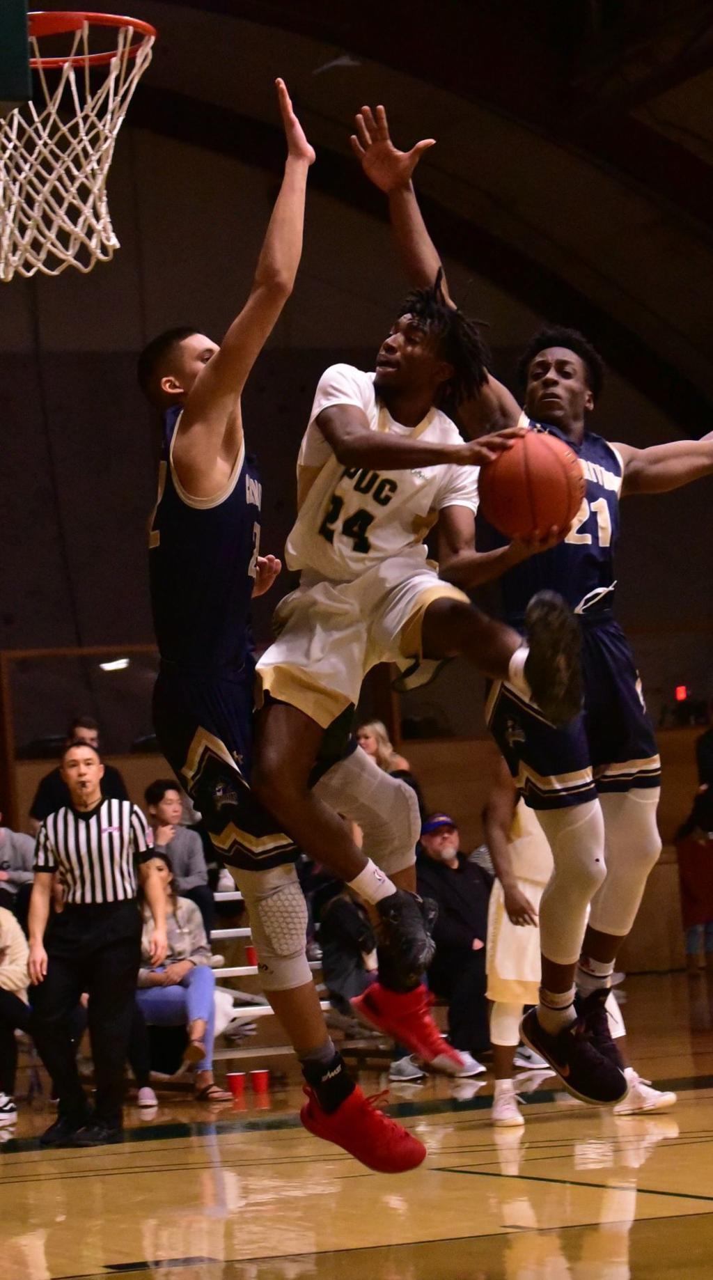 Pacific Union College Men S Basketball Drop Calpac Game To Cal
