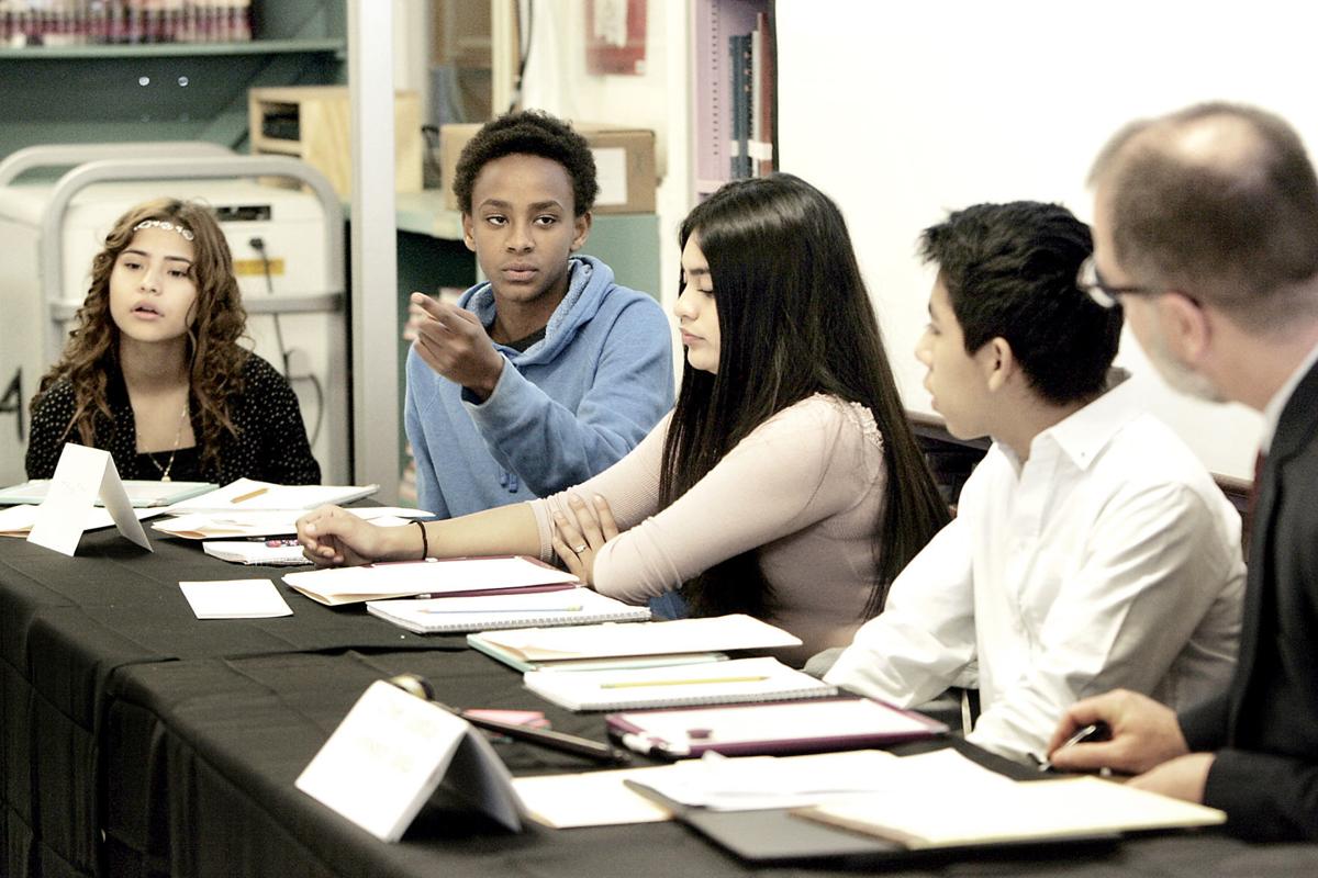 classroom texting case animates mock trial at napa s redwood middle