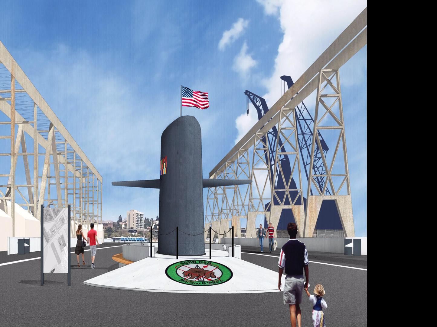 Cold War Era Mare Island Submarine The Mariano G Vallejo Getting Massive Monument Local News Napavalleyregister Com