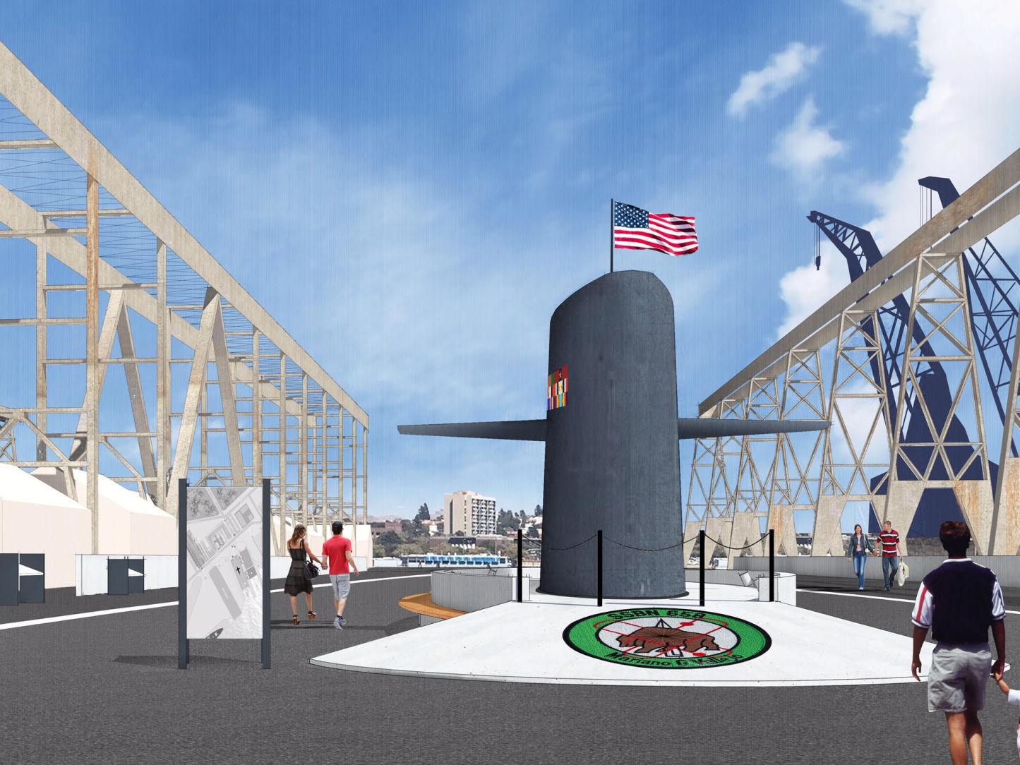 Cold War Era Mare Island Submarine The Mariano G Vallejo Getting Massive Monument Local News Napavalleyregister Com