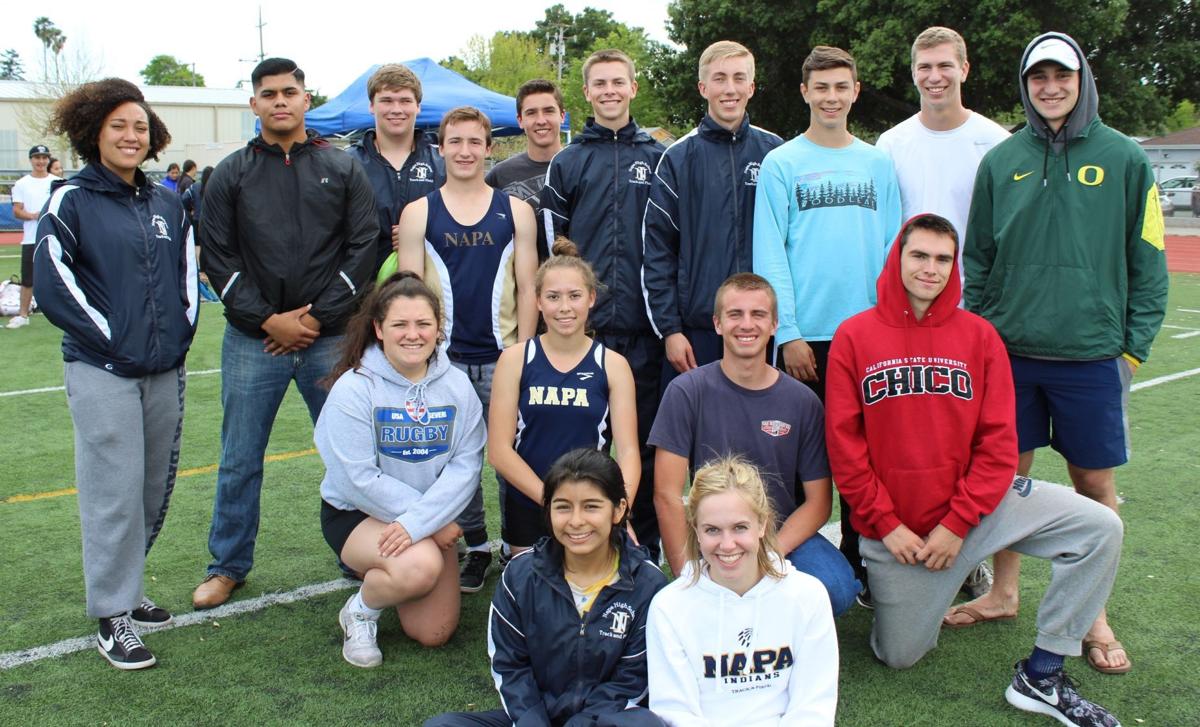 Napa High track seniors