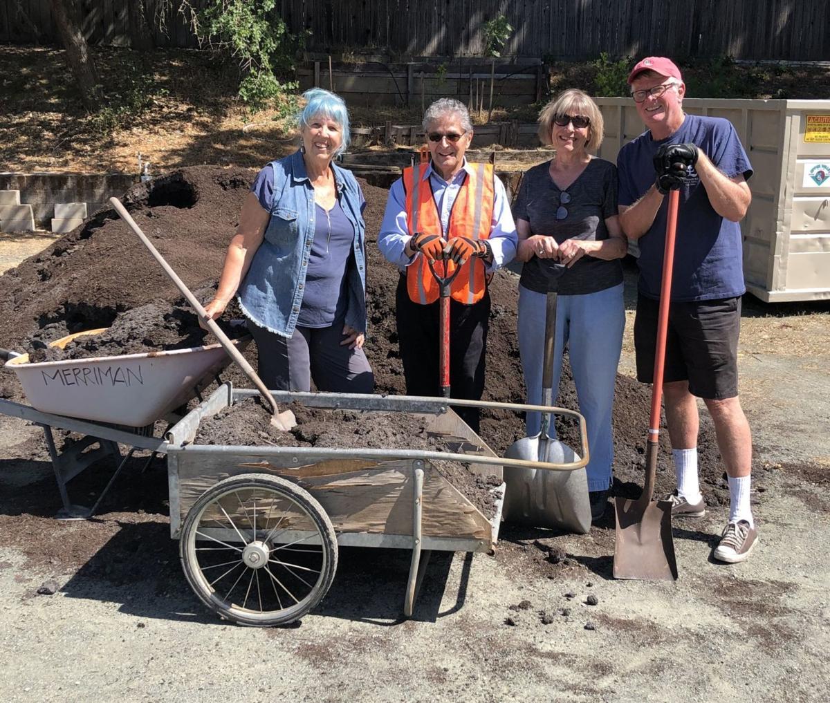 Upper Valley Disposal Service donates mulch to Vineyard Valley in St. Helena