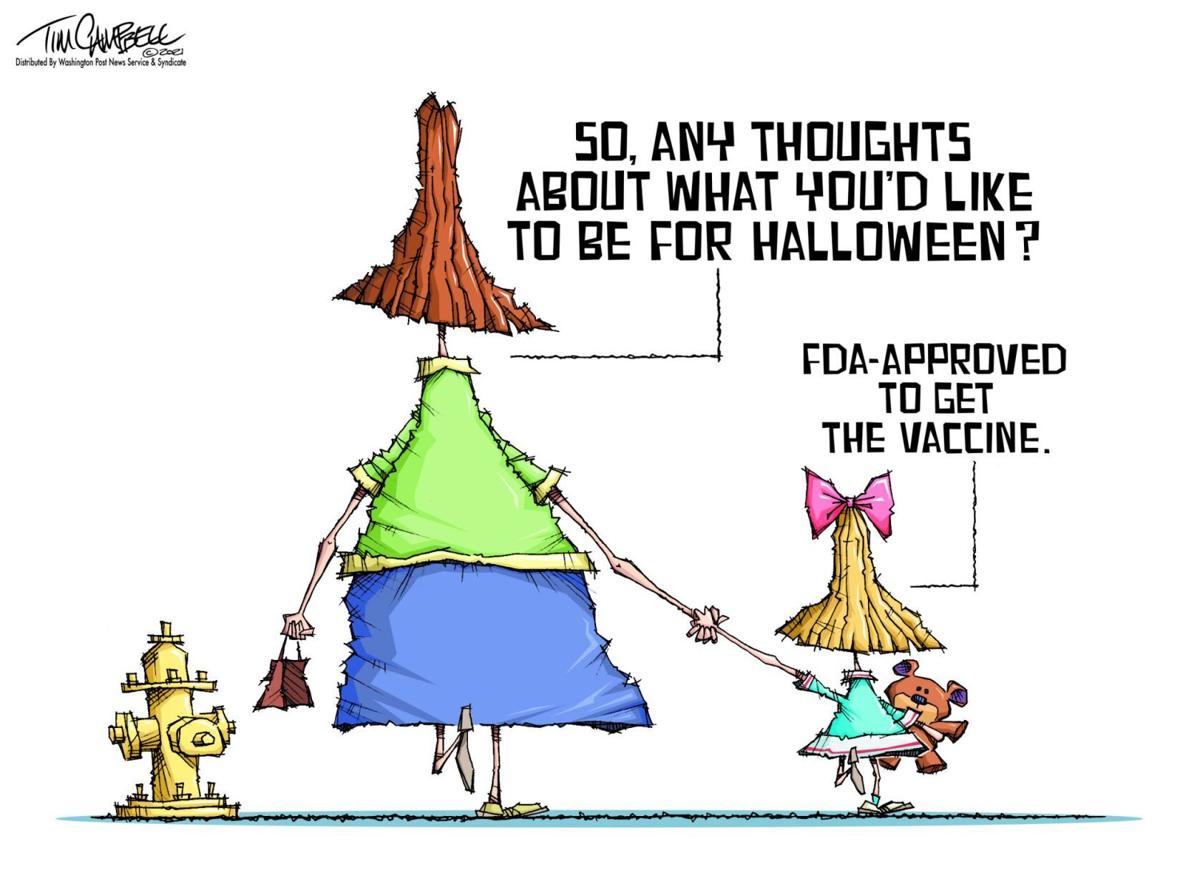 Tim Campbell editorial cartoon