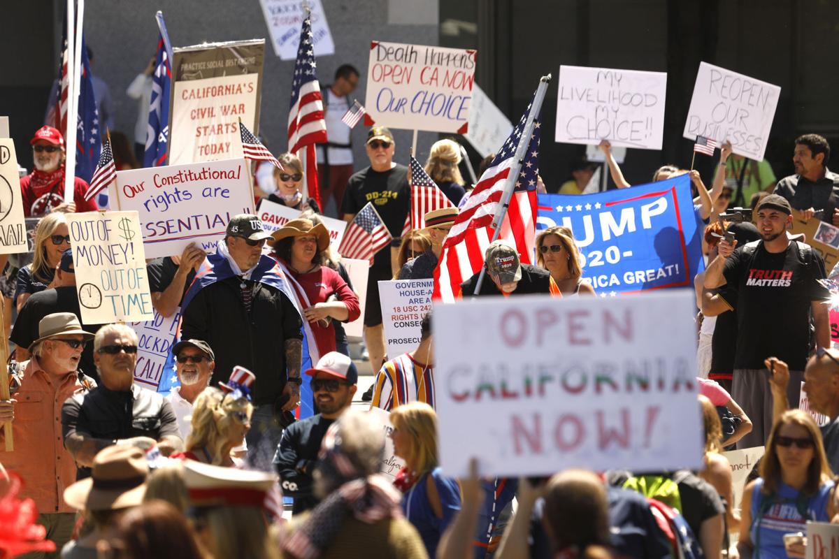 US-NEWS-CORONAVIRUS-CALIF-CAPITOL-MASKS-LA