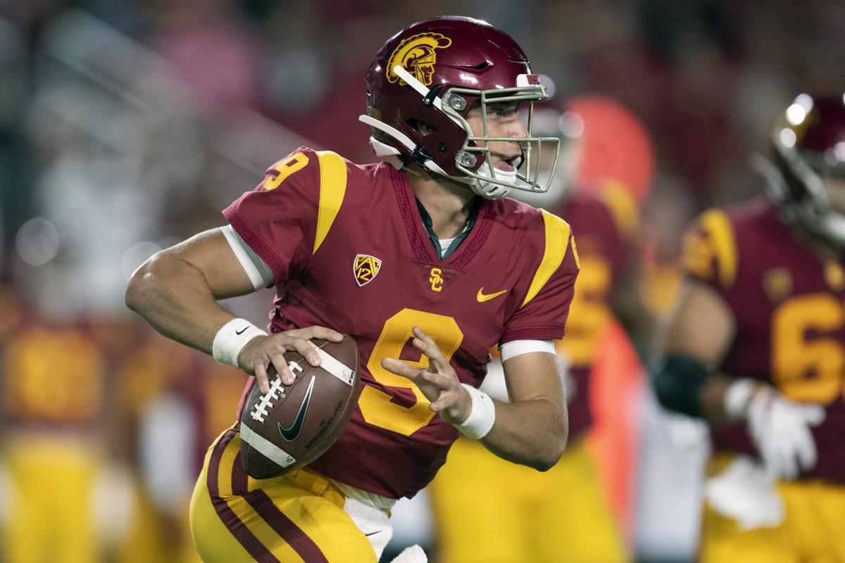 College Football Young Qbs Slovis Mills Start When Usc Hosts No