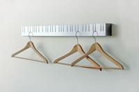 Bamboo clothing hangers