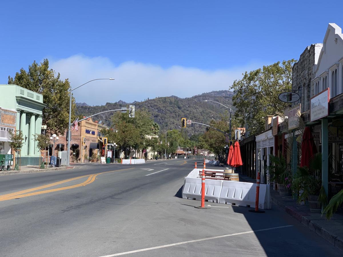 Calistoga evacuation lifted