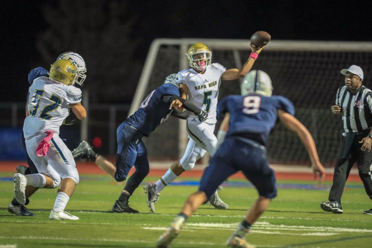 Justin-Siena football team rallies to defeat Napa High in thriller, 36
